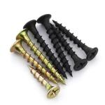 Metric Drywall Screws Coarse Thread for Black Gypsum Board Durable Steel
