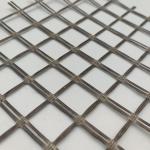 80KN/100KN Warp Knitted Polyester Biaxial Geogrid Ideal for Highway Soil