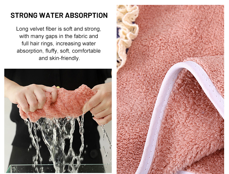 Square Magic Super Absorbent Microfiber Hair Towel Wrap for Women Quick Dry Turban Wraps Hair Drying Towel