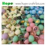 Various Size Mixed Colors Gachapon Eggs surprise Gacha Balls Capsule Eggs can be