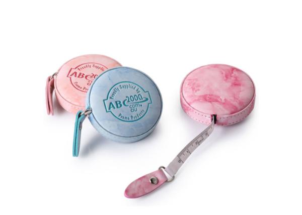 Buy cheap Marble Texture 15mm Small Retractable Tape Measure Body Debossing Logo from wholesalers