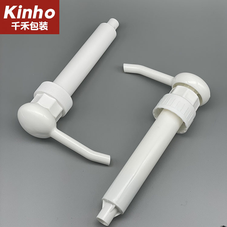 Durable plastic 38/410 38/400 30CC Gallon Pump dispenser Screw Down Lock bottle syrup pump universal with large output