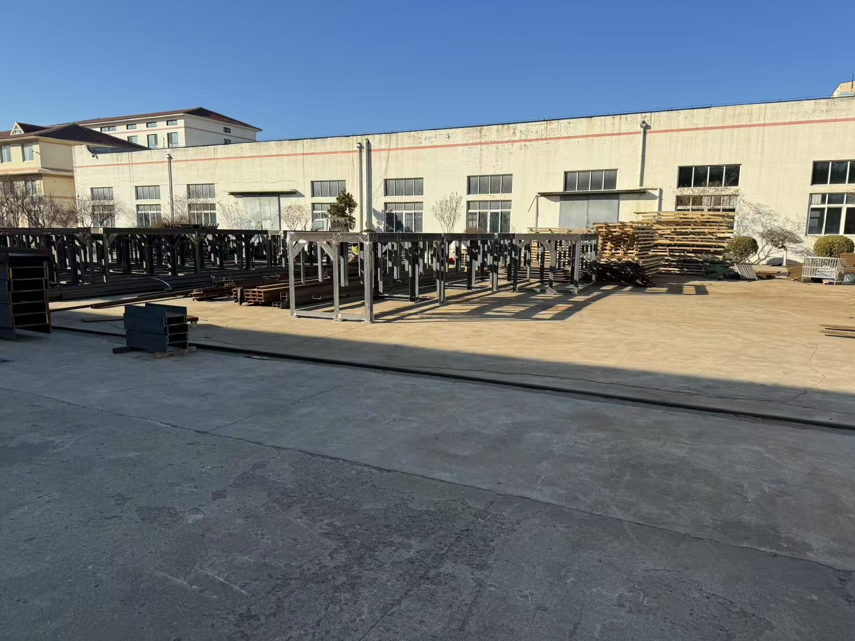 Customized Steel Structure Platform for Supporting Electrical Cabinet On Bottom Of Wind Tower Hot Dip Galvanized