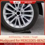 UV Resistant Car Tyre Mudguard Black PVC Mercedes Gla Mud Flaps