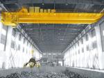 Buy cheap Hydraulic Grapple Grab Overhead Crane Double Girder 3 Phase 380V 50Hz from wholesalers