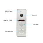Video Door Bell 7 Inches Interphone Home Security Video Doorphone