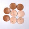 Buy cheap Wooden Buttons, Round Blank Wood Buttons with 2 Holes for Crafts and Sewing Project, Natural Color from wholesalers