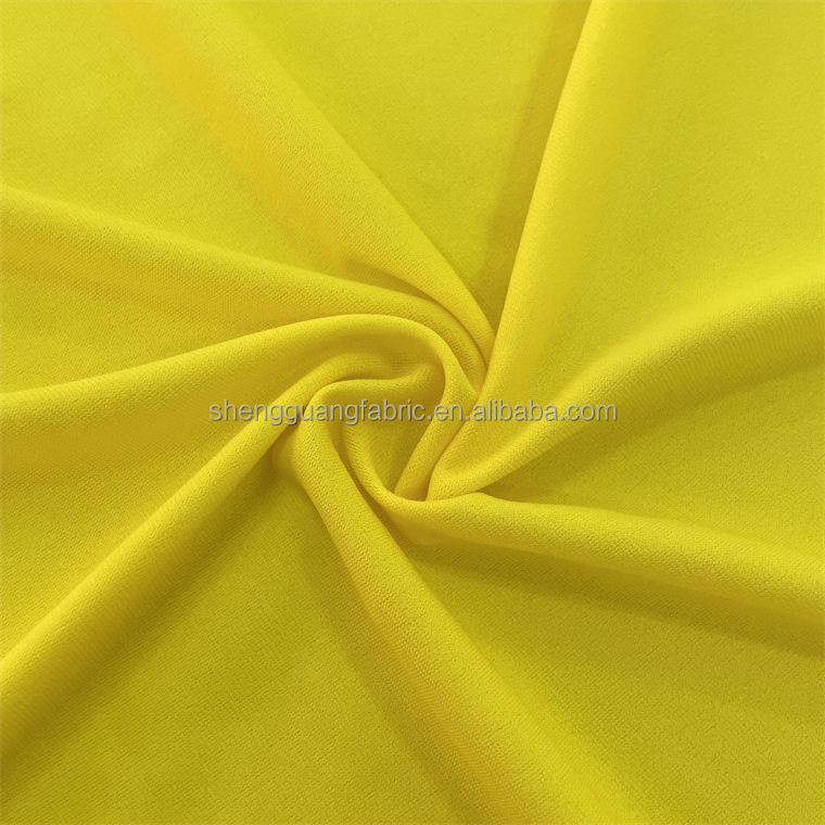 Waterproof Flame Retardant Single Jersey 100% Polyester Fabric for Life Jacket and Arm Bag