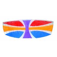 Buy cheap Rainbow Color Small Parafoil Kite , Polyester Material Parachute Kite product