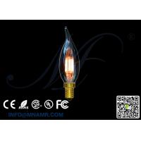 Buy cheap LED Bulb C32 Tipped Clear Glass 120v 240v E14 1w 2w 3w 4w 6w Candle Bulbs 3000k product