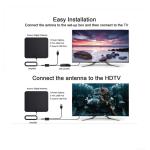 Amplified rotator digital tv dvd player with india cable butterfly ku car
