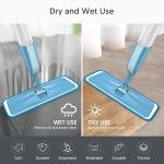 Professional microfiber wet mop heads Machine Washable Long Lasting Reusable