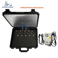 Buy cheap Adjustable Luggage Manpack Jammer 5G 10 Bands Rj485 90w product