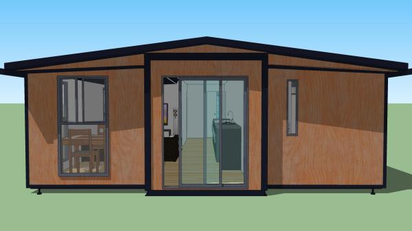 Buy cheap Transportable Expandable Container Homes , 2 Bedroom Prefab House With Kitchen from wholesalers