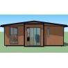 Buy cheap Transportable Expandable Container Homes , 2 Bedroom Prefab House With Kitchen from wholesalers