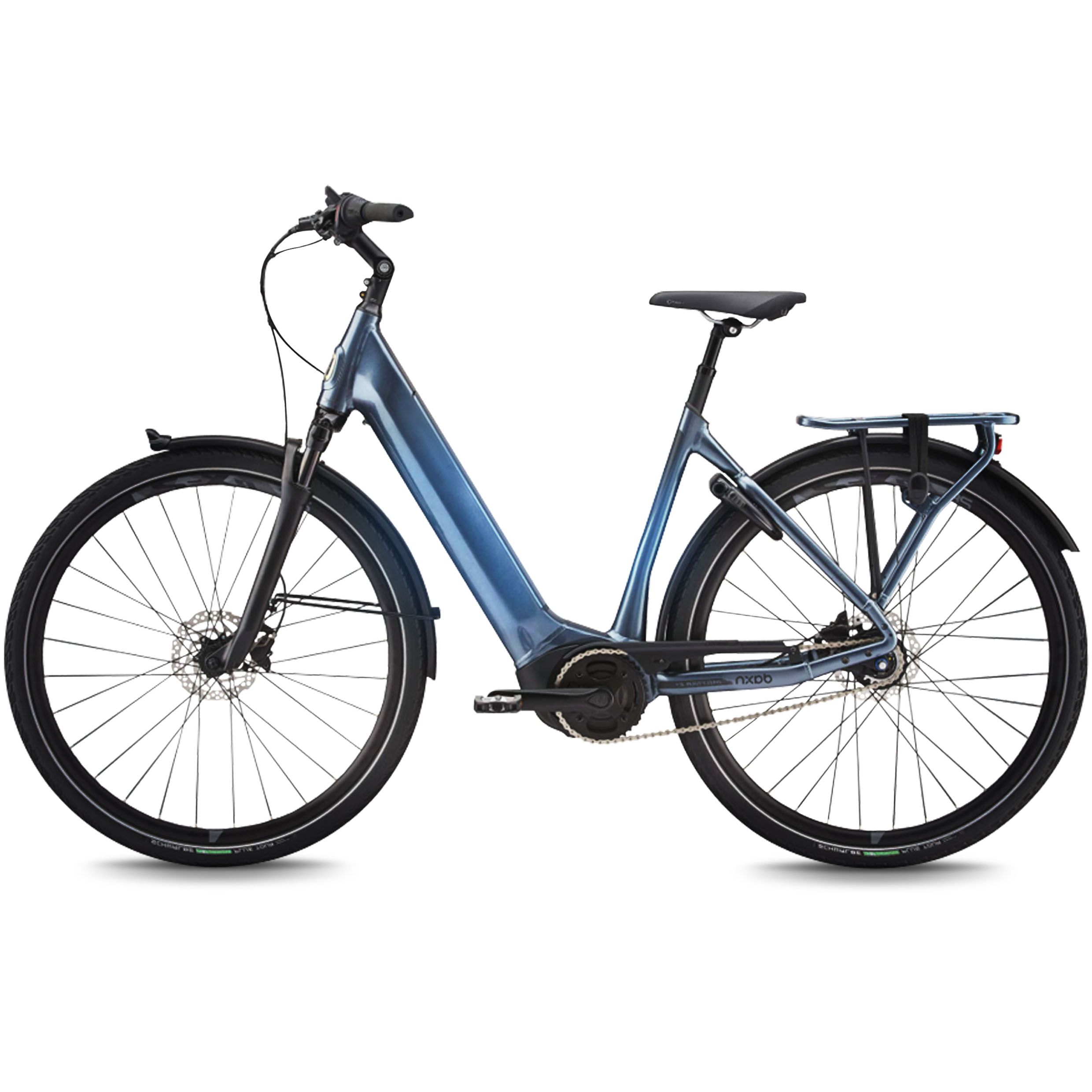 250W 750w Electric City Bike 16.5AH Battery Dual Motor For Adults