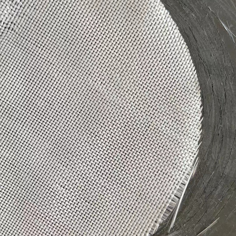 Black Woven Fiberglass Cloth Plain Weave PTFE Coating