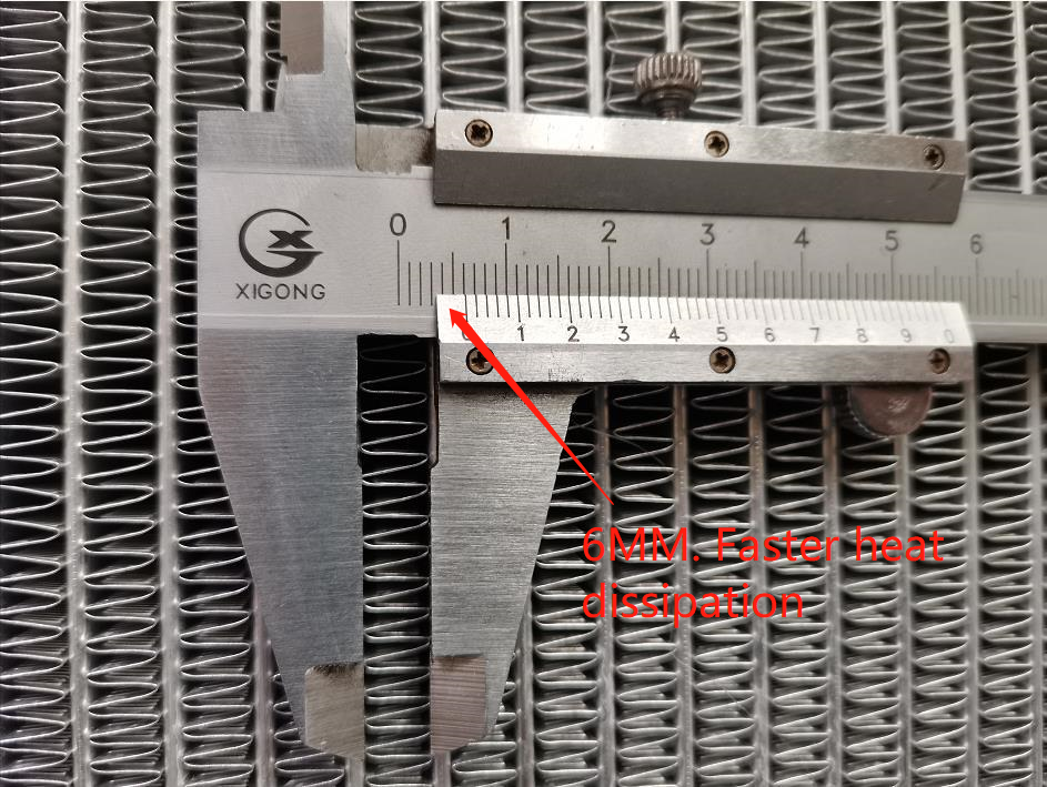 1048*730mm Dump Truck Radiator DFAC DONGFENG Tractor Spare Parts 1301010-K26U0