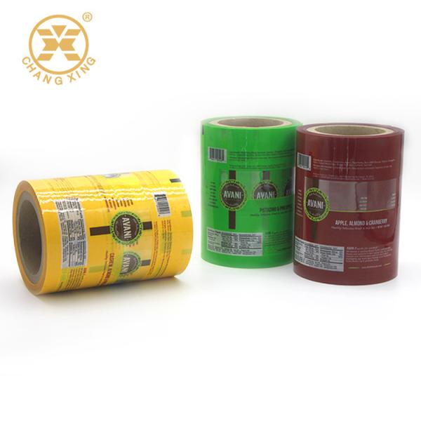 Buy cheap BOPP Snack Packaging Roll Film For Chocolate Protein Cereal Bar from wholesalers