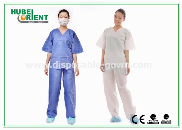 Buy cheap Breathable Surgical Disposable Protective Gowns Shirt And Pant Hospital Use from wholesalers