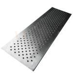 A240 201 304 316 2mm Perforated Stainless Steel Sheet Hairline Finished