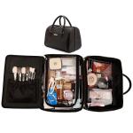 Zipper Closure Travel PU Makeup Storage Bag For Women