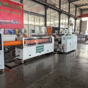 Buy cheap Full Automatic HDPE Carbon Spiral Corrugated Pipe Production Line with Precise Winding and High Speed Coiling System from wholesalers