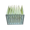Buy cheap Synthetic Media Pocket Air Filter V Shape Galvanized Steel Frame from wholesalers