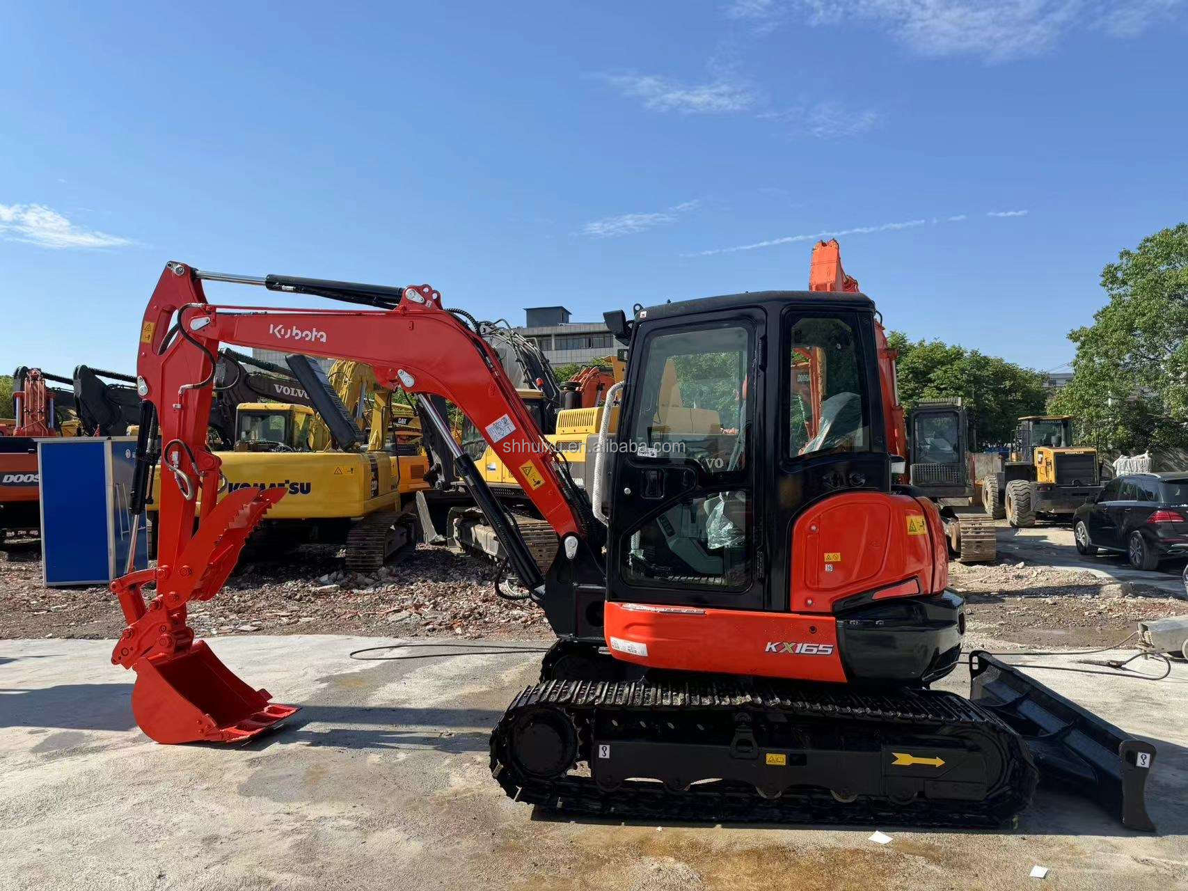 KUBOTA KX165 Japan Original Used Excavator Mini Hydraulic Crawler Excavator