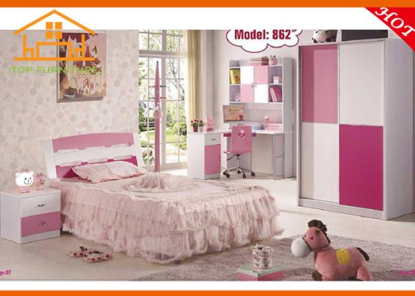Quality Colourful Royal used kids bedroom sets Hot beautiful 100% handmade wooden wardrobe for children bedroom for sale