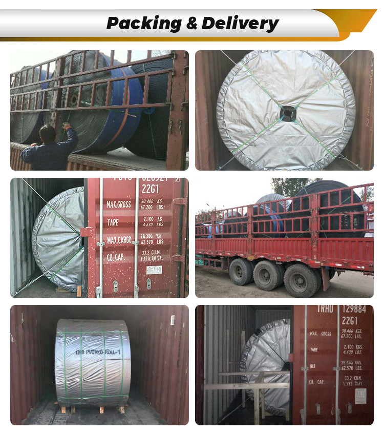 Tear Resistant Natural Rubber Conveyor Belt