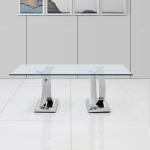 Custom White Centre Tea Coffee Table Sets Living Room SS Furniture