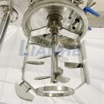 3600r/Min Vacuum Emulsifying Machine , 45 Degree Cosmetic Cream Mixer Machine