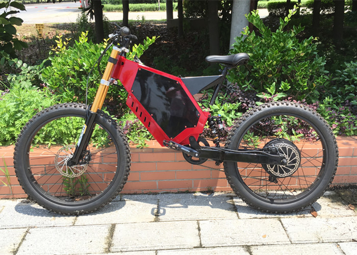 High Strength Electric Assist Mountain Bike Motorized Full Suspension Mountain Bike