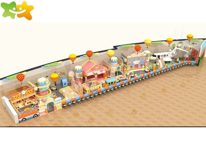 Attractive Preschool Soft Contained Play Equipment Non Fade Color PE Balls