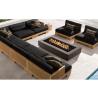 Buy cheap High Quality Garden Hotel Teak Set Outdoor Hand Woven Rope Teak Sofa And Table Furniture from wholesalers