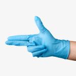 Adult Anti Static Nitrile Exam Disposable Gloves 2 Years Shelf Life