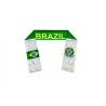 Buy cheap Polyester Satin Printing Sports Team Scarves , Promotional Custom Sports Scarves from wholesalers