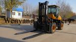 Powered Pallet Stacker Diesel Powered Forklift 6 Ton Good Off Road Forklift