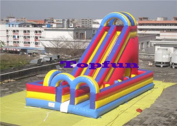 Buy cheap Large Size Square Inflatable Slide Mall Advertising Amusement Slide from wholesalers