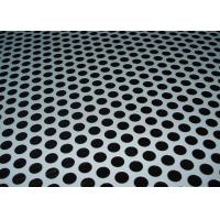 Buy cheap SS201 SS304 Stainless Steel 4x8 Perforated Metal Sheet 2mm Round Hole product