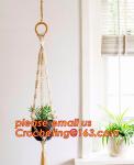 Wholesale Promotional Garden 4 sets Plant Hanger Macrame Jute 4 Legs 48 Inch