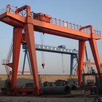 Buy cheap CE A3-A8 Box Type Double Beam 50 Ton Gantry Crane Shipping Container product