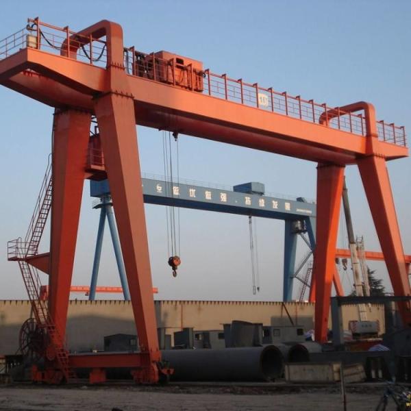 Buy cheap CE A3-A8 Box Type Double Beam 50 Ton Gantry Crane Shipping Container from wholesalers