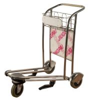Buy cheap Duty Free Shop Travel Luggage Trolley Three Wheel Stainless Steel Luggage product