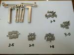 Stainless Steel L Type Holder And Support Pin For Semi-Automatic Solder Paste