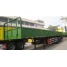 Buy cheap 3 Axle Van-type Semi Trailer for Vehicle Master Fence Sidewall Dropside Cargo Transport from wholesalers