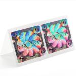 Colorful Laser PET Holographic Adhesive Sticker Label For Security And Personal
