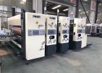 3 Colors Automatic Corrugated Cardboard Printing Machine With Slotting Die