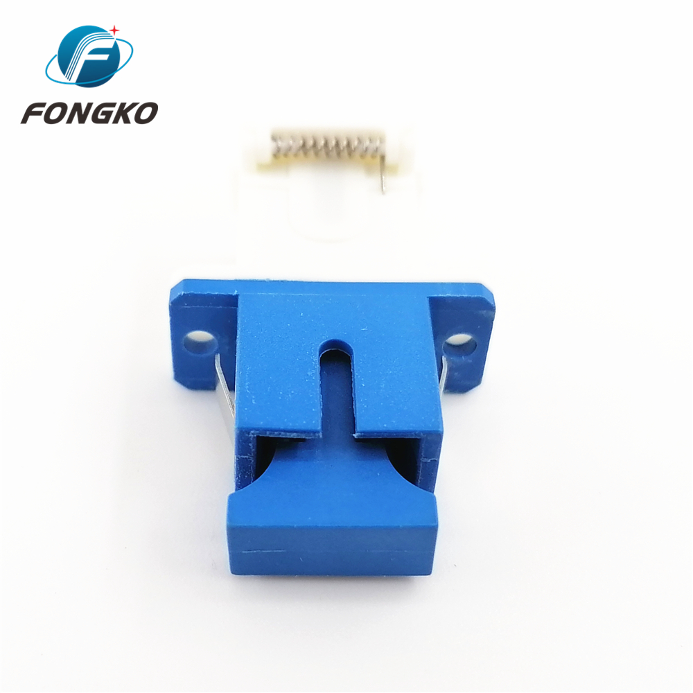 LC To LC Single Mode Fiber Keystone Jack Duplex Coupler For SC To SC Adapter